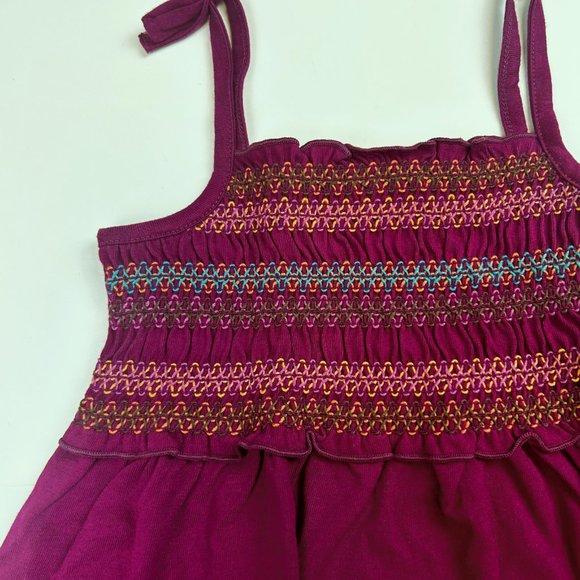 NWT Gymboree Girl Smocked Jersey Dress Size 6 - Picture 2 of 3